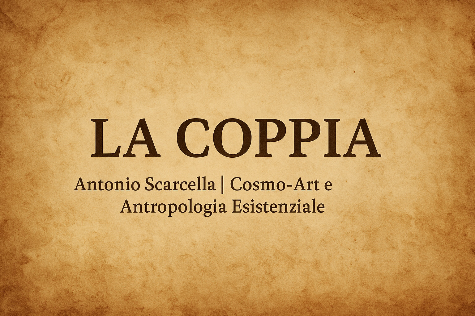 L'amore è un'arte che si apprende